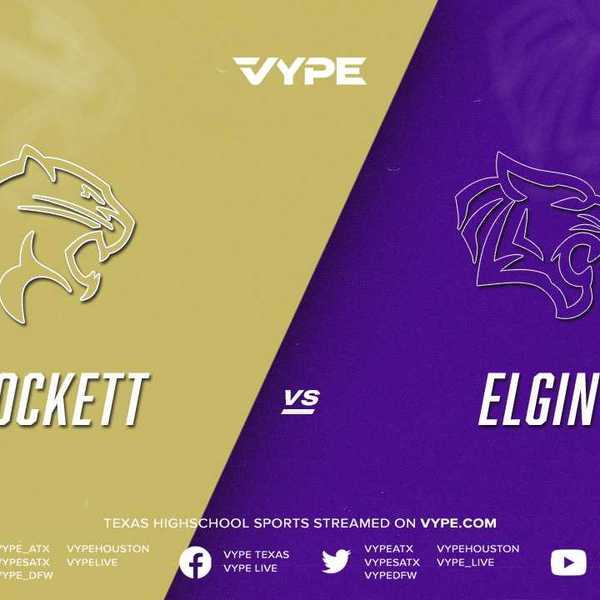 7:30PM - Football: Crockett vs. Elgin
