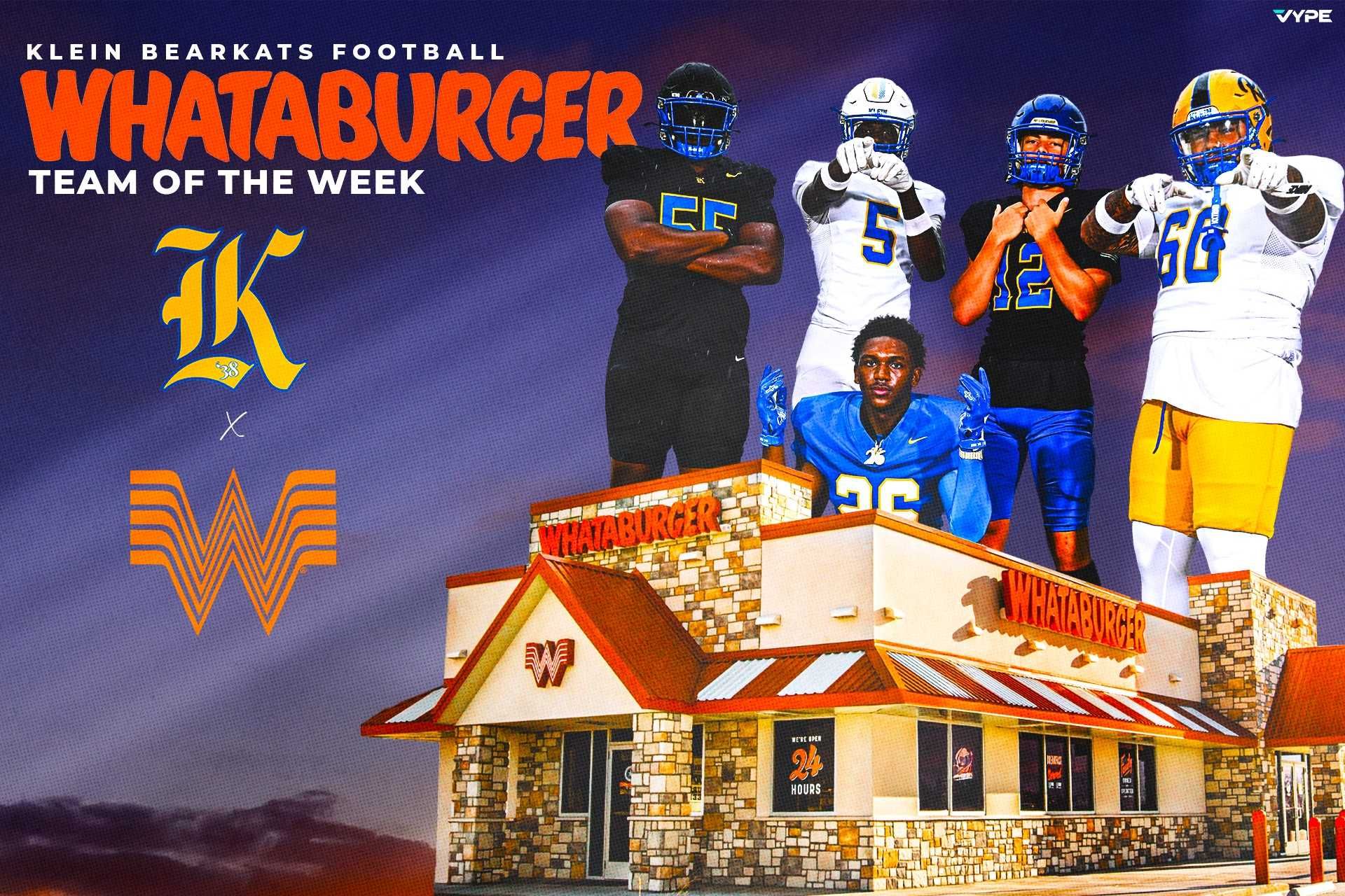 Whataburger Team of the Week: Klein Delivers Its Best Start in Over 20 Years