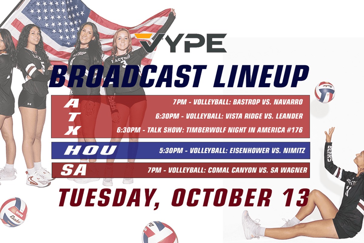 VYPE Live Lineup - Tuesday 10/13/26