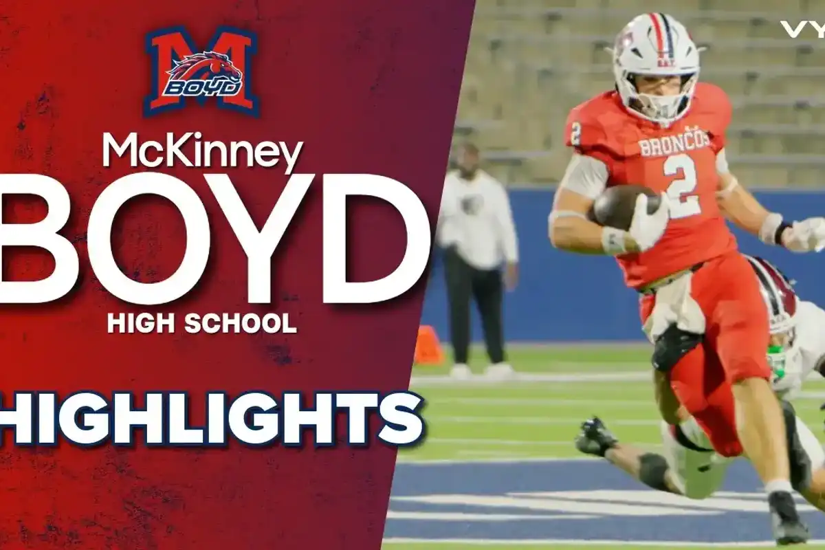VYPE HIGHLIGHTS | McKinney Boyd Broncos vs Princeton Panthers Football
