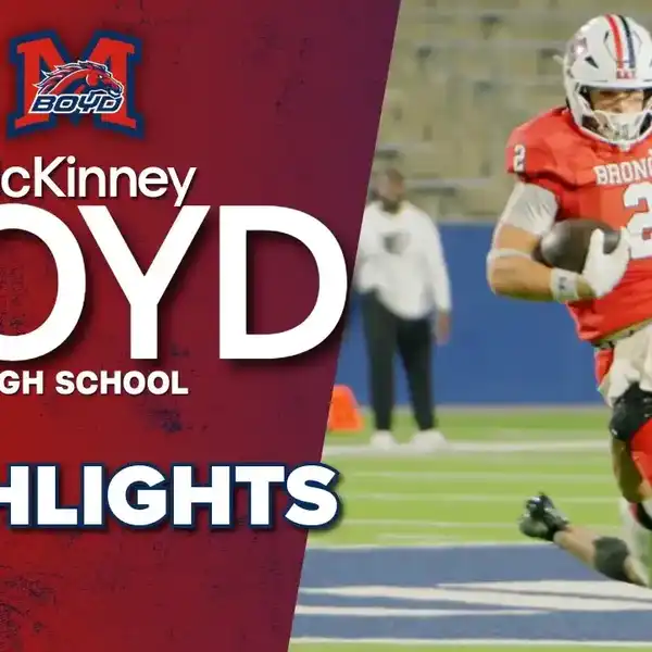 VYPE HIGHLIGHTS | McKinney Boyd Broncos vs Princeton Panthers Football