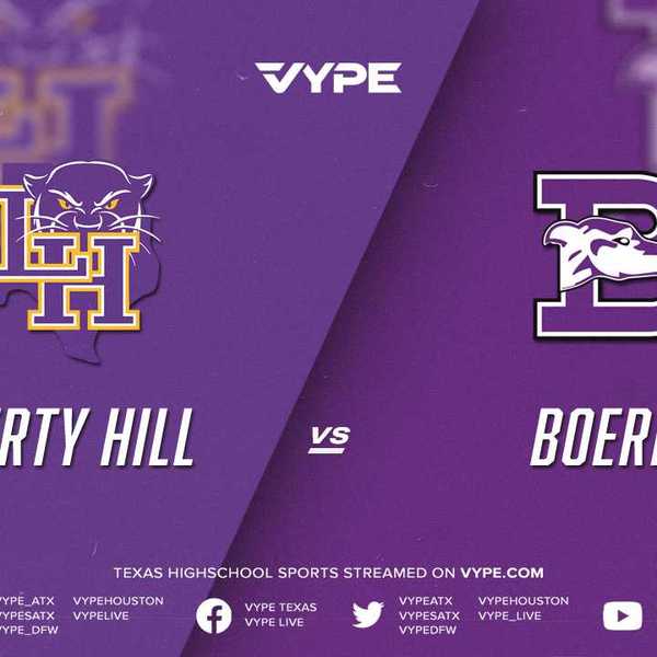 7PM - Football: Liberty Hill vs. Boerne