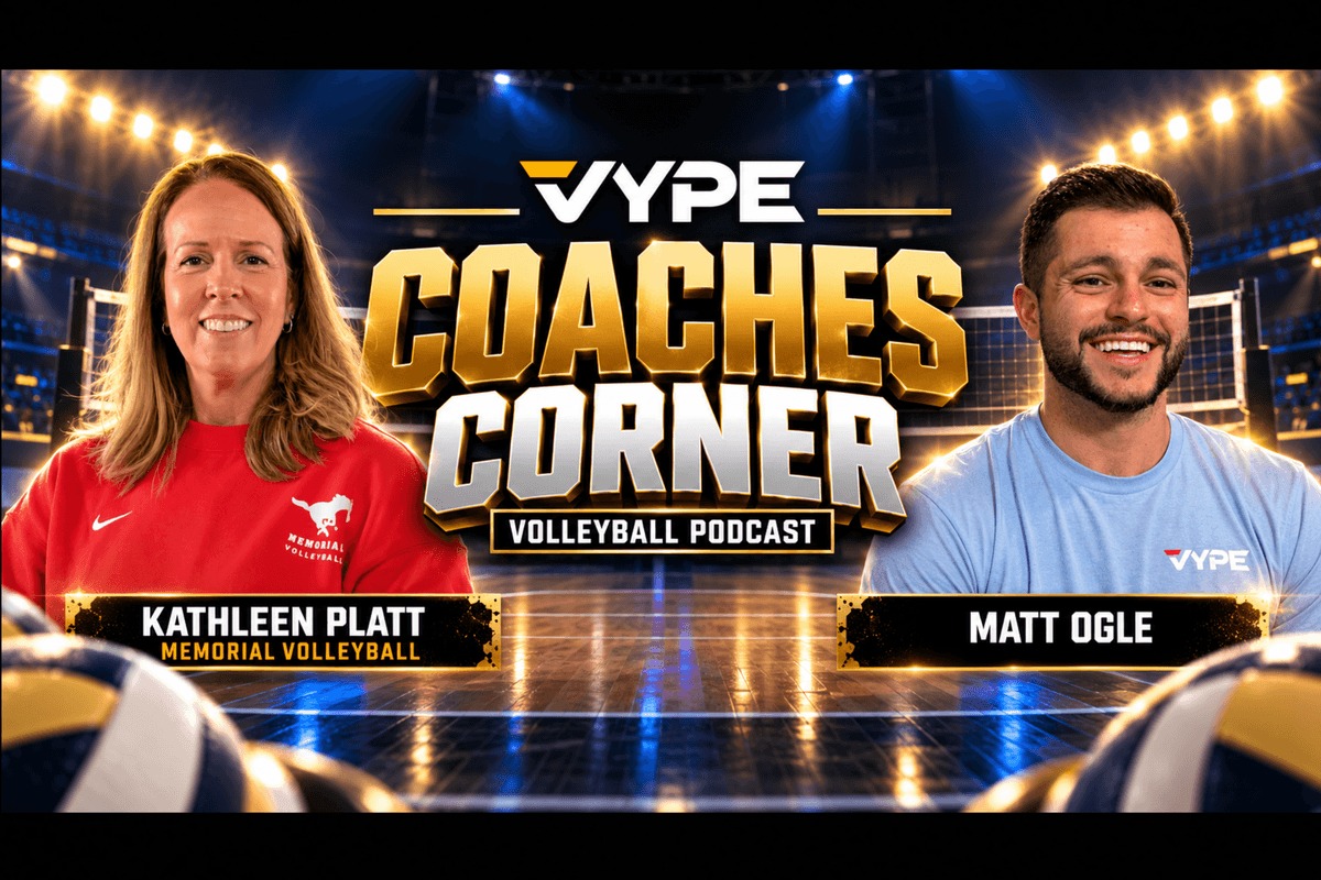VYPE Coaches Corner | Memorial Volleyball Head Coach Kathleen Platt