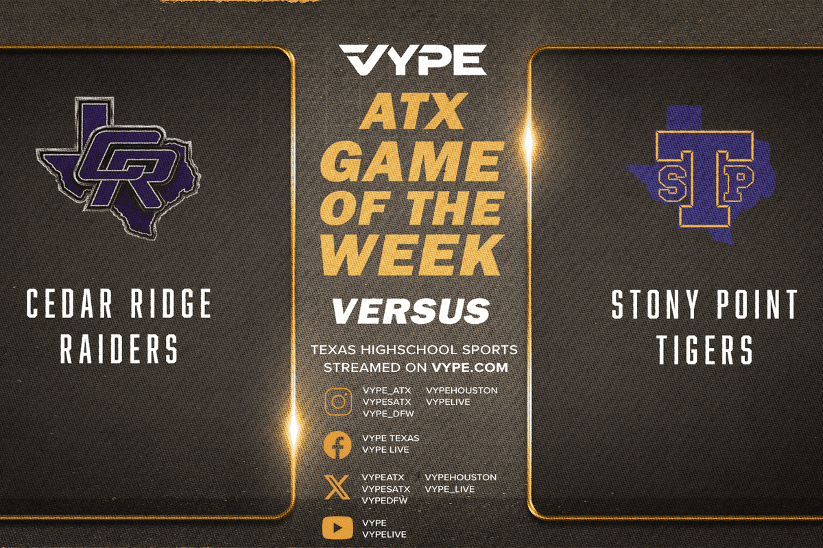 VYPE Austin Central Texas Game of the Week Recap: Cedar Ridge smothers Stony Point