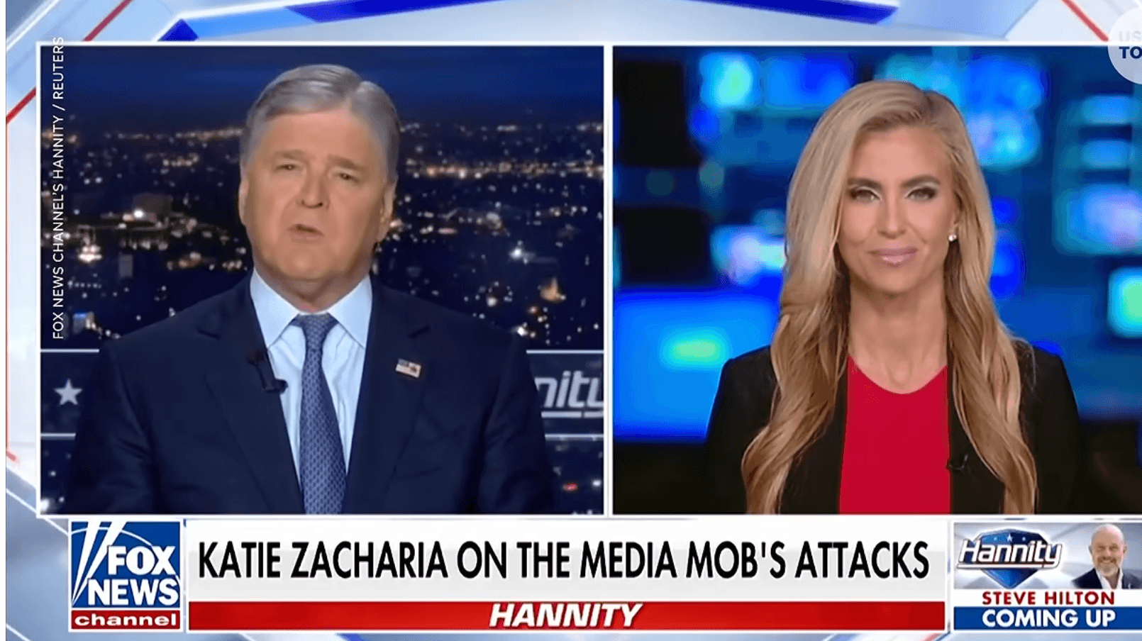 Katie Zacharia Tells Newsmax Host She Was Ambushed By Hannity's 'Hostility'