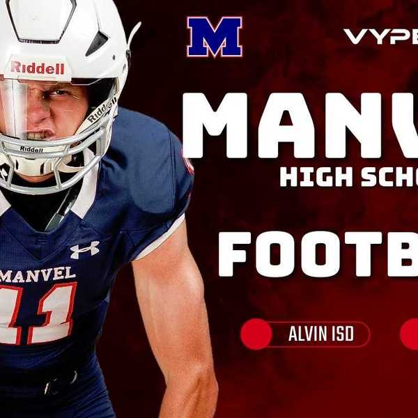 VYPE HIGHLIGHTS | Manvel Mavericks vs Brazoswood Bucs Football