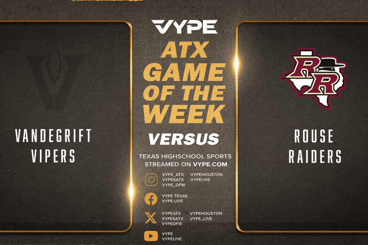 VYPE Central Texas Game of the Week Preview: Vandegrift vs. Rouse