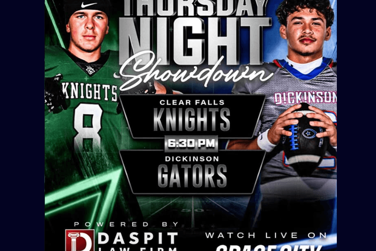 7PM - Vype Thursday Night Showdown: Clear Falls vs. Dickinson