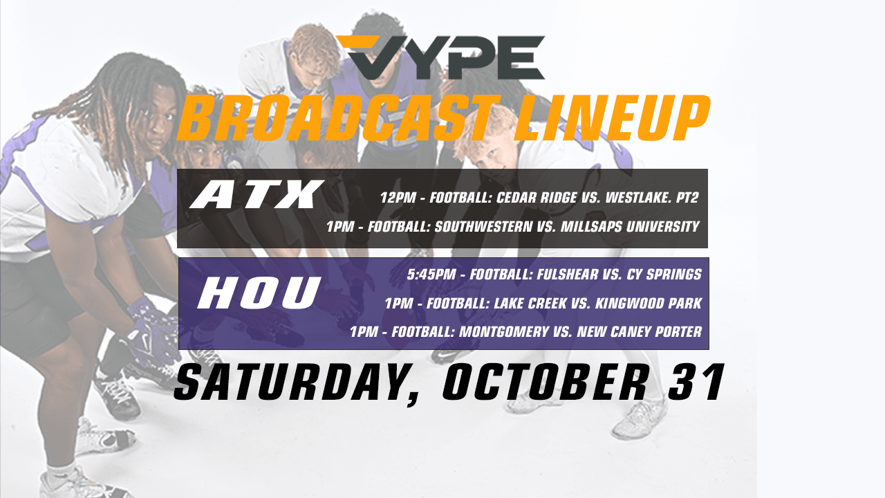 VYPE Live Lineup - Saturday 10/31/26