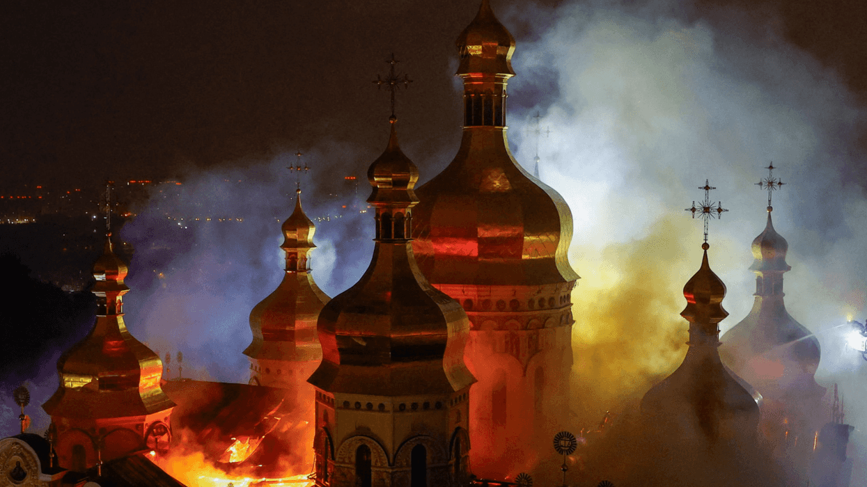 Kiev on fire