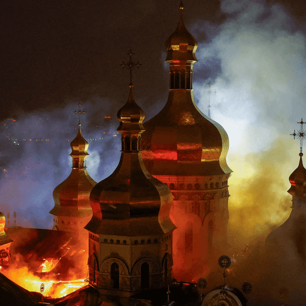 Kiev on fire