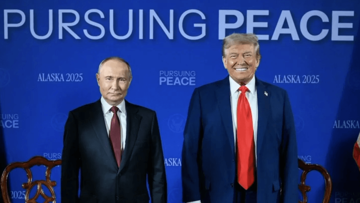 Putin and Trump in Alaska 