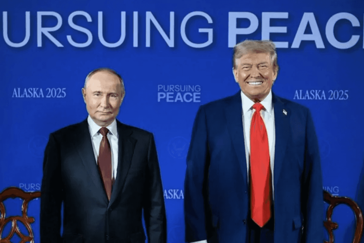 Putin and Trump in Alaska