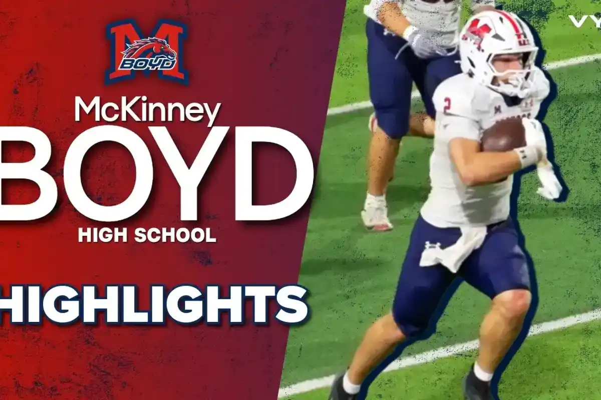 VYPE HIGHLIGHTS | McKinney Boyd Broncos vs Prosper Eagles Football