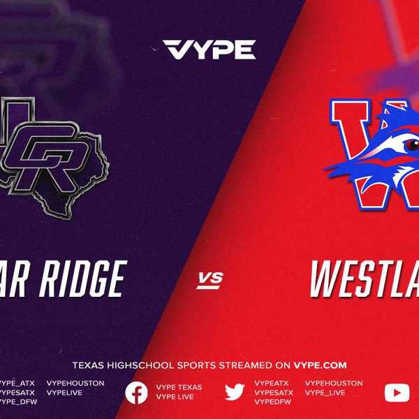 7PM - Football: Cedar Ridge vs. Westlake