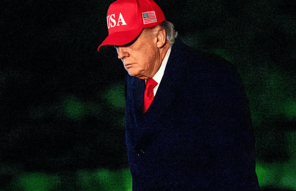 Trump in USA hat