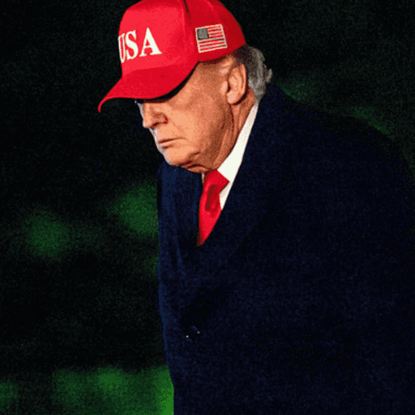 Trump in USA hat