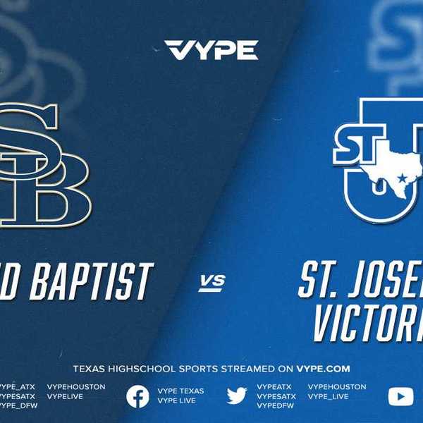 7PM - Football: Second Baptist vs. Victoria St. Joseph