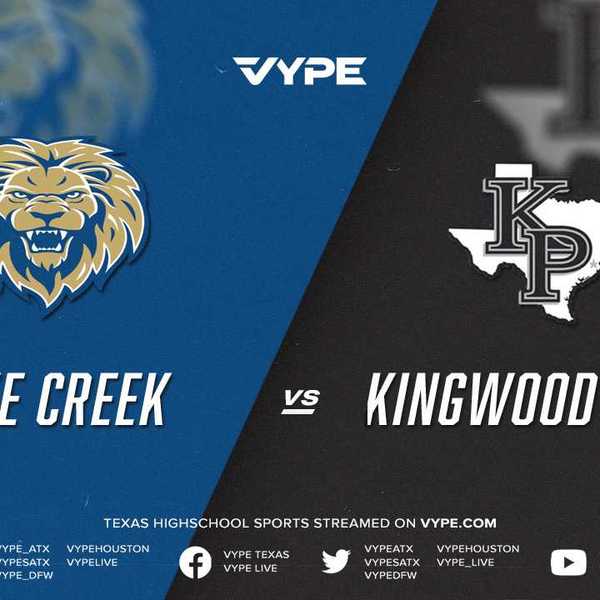 1PM - Football: Lake Creek vs. Kingwood Park