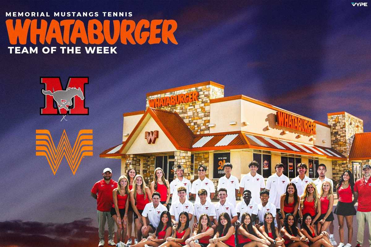 Whataburger Team of the Week: Memorial Tennis Captures Third State Championship