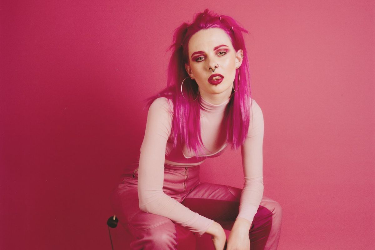 Meet London's Pink-Haired, Hyper Pop Rapper Princess GIRLI