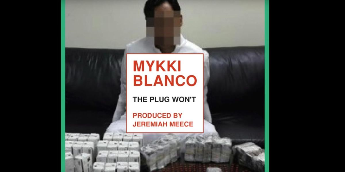 Listen To Mykki Blanco's New Anthem "The Plug Won't"