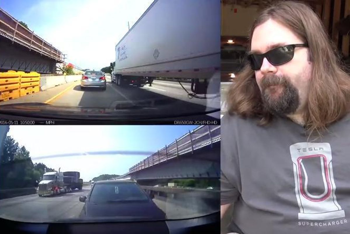 Tesla Autopilot Saved This Guys Neck—Or Possibly a Big Insurance Claim