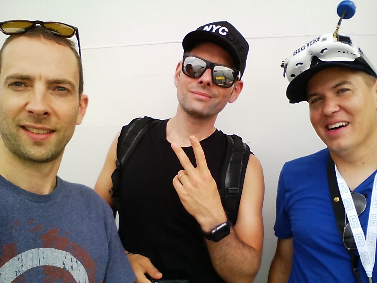 Scoring Autographs, Handmade Antennae at the Drone Nationals