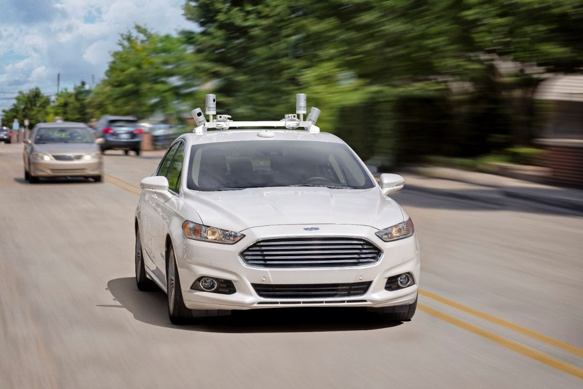 Ford Fusion Hybrid Autonomous Vehicle