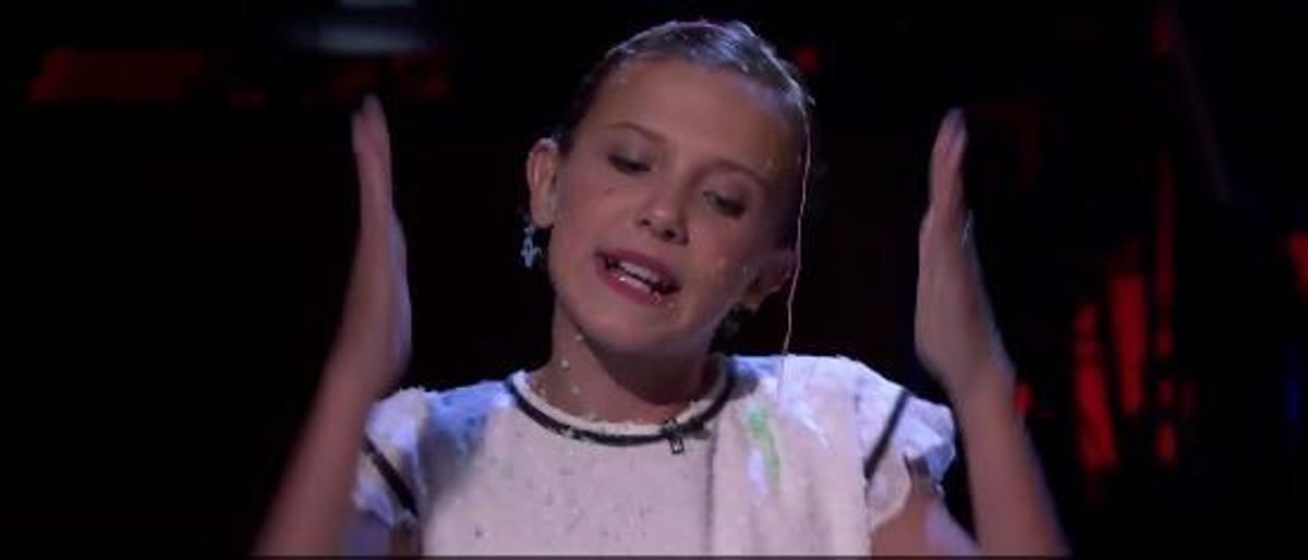 Watch Stranger Things Millie Bobby Brown Perfectly Rap Nicki Minajs