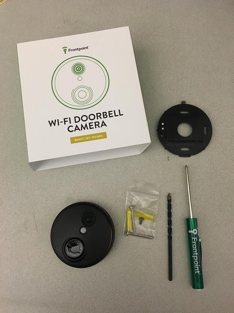 frontpoint doorbell camera installation