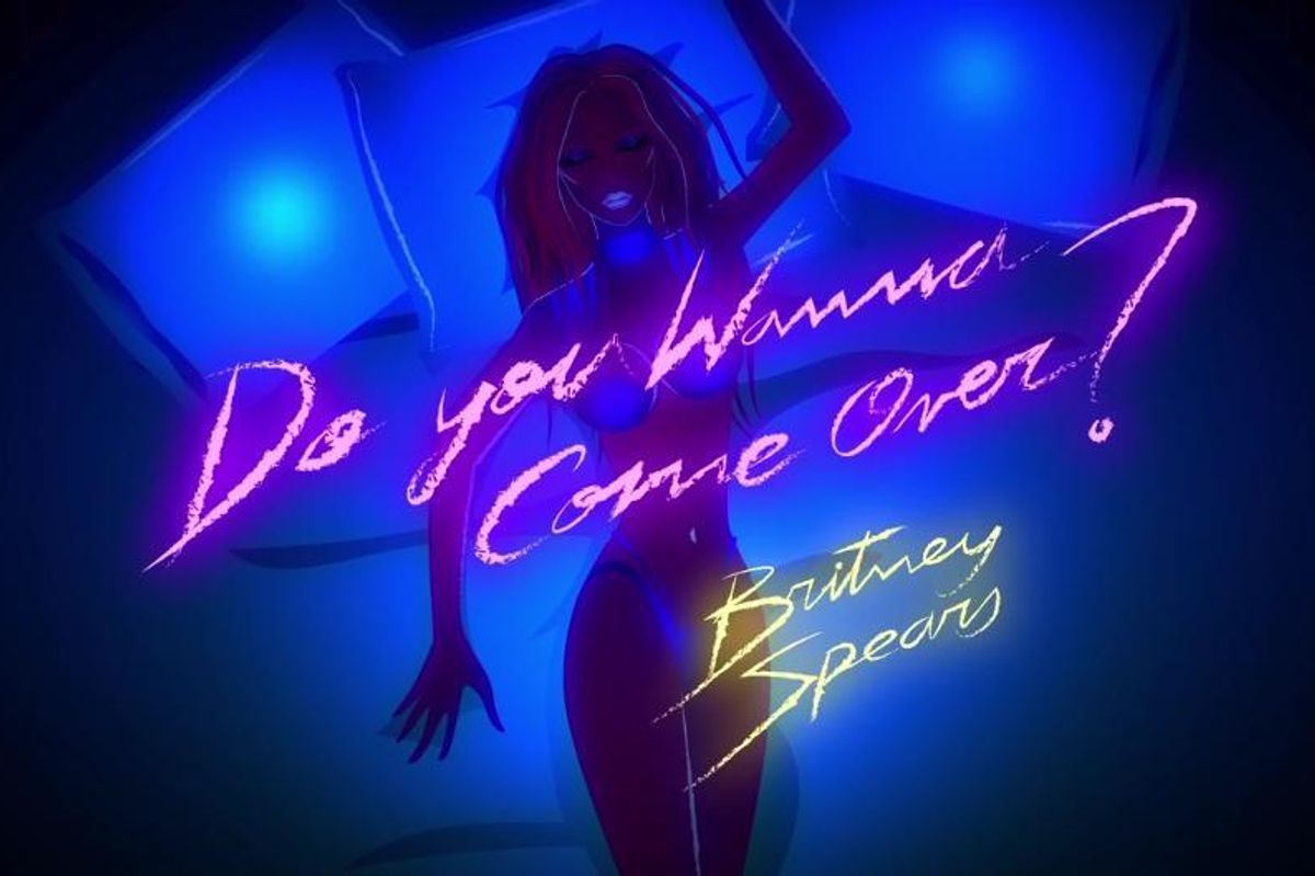 Britney’s Unofficial NSFW-ish Animated Lyric Video for “Do You Wanna Come Over?” is Just As Great as the Real Iconic Thing
