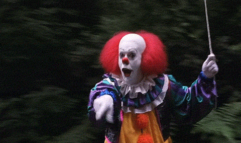 pic Scary Clown Gif scary clown terrorizes teen on nyc