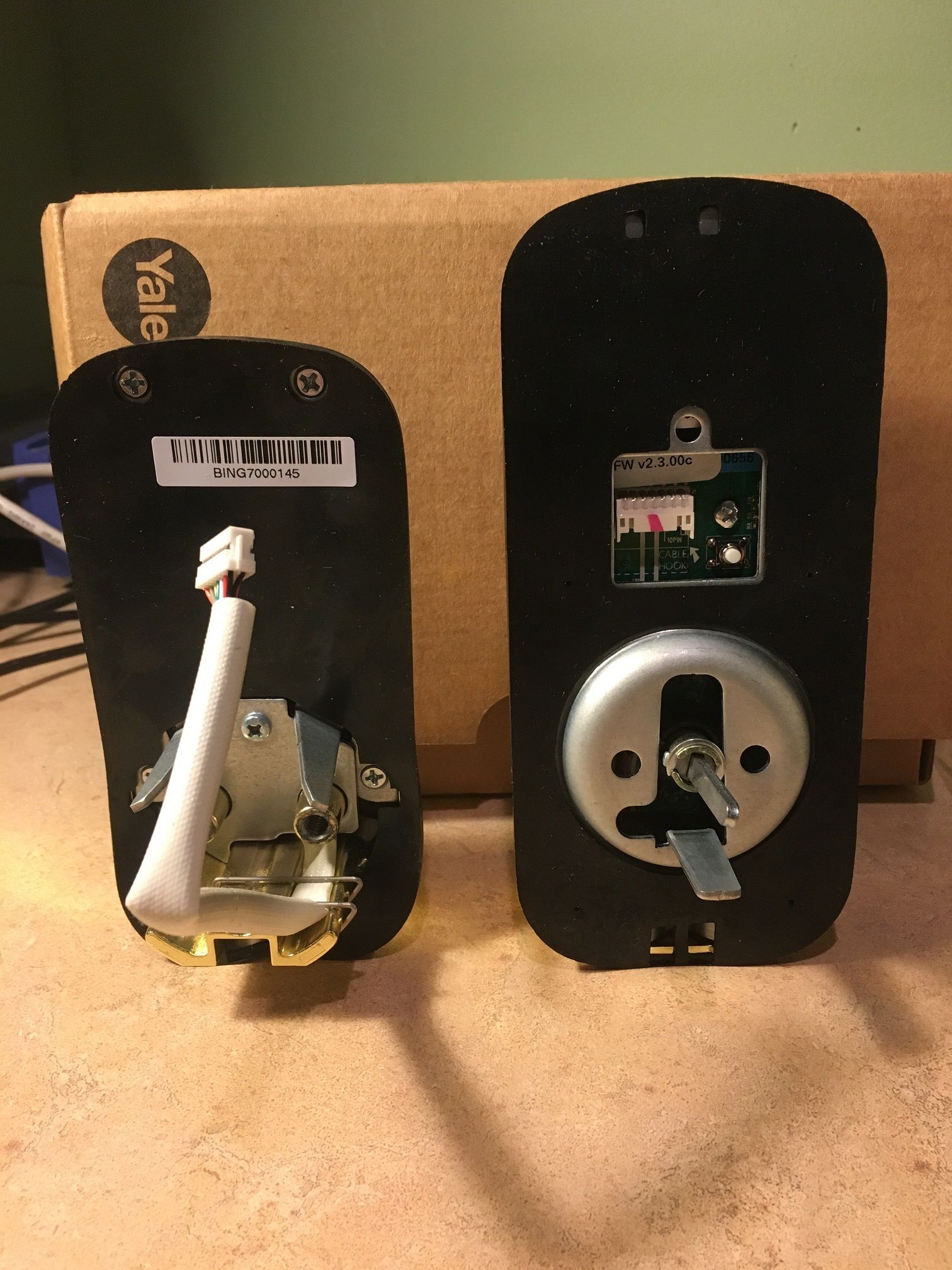 replace battery yale smart lock