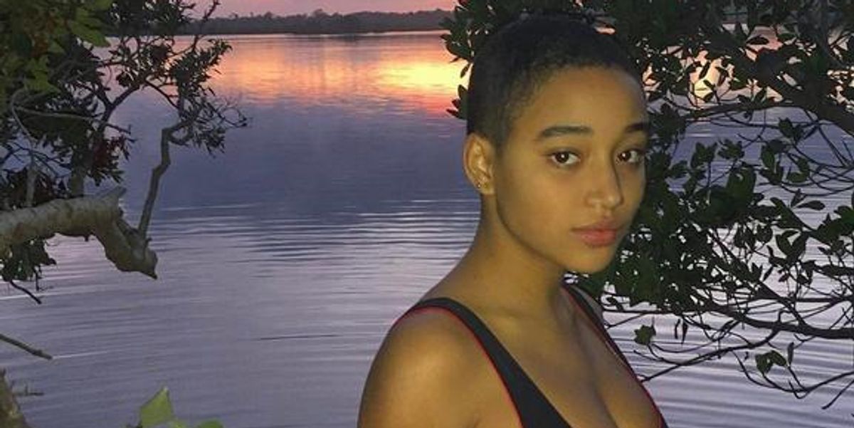 Amandla Stenberg Shows Off Shaved Head For New Movie Role - PAPER