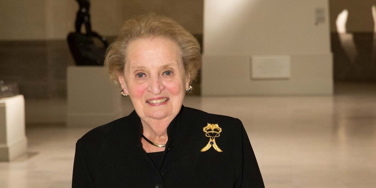 Read Her Pins Madeleine Albright Exhibition Ends Soon At Legion Of Honor 7x7 Bay Area