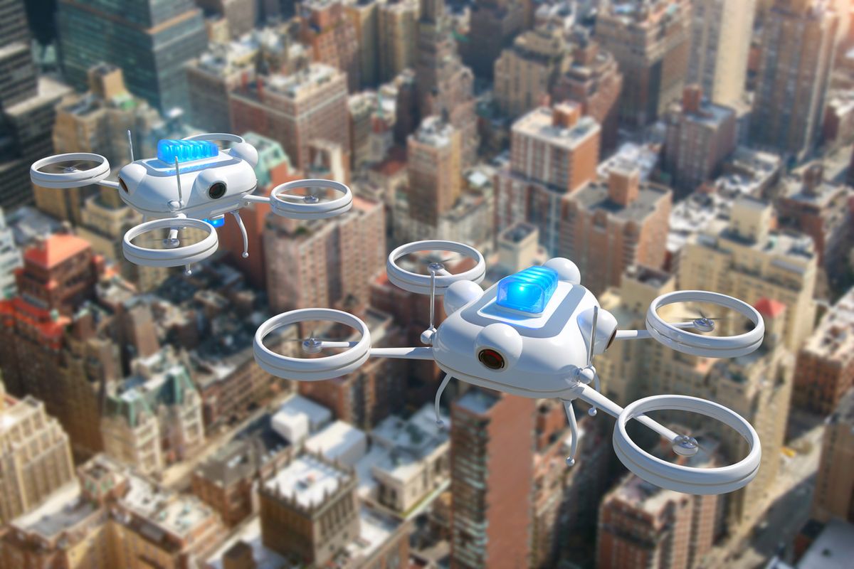 drone new york city