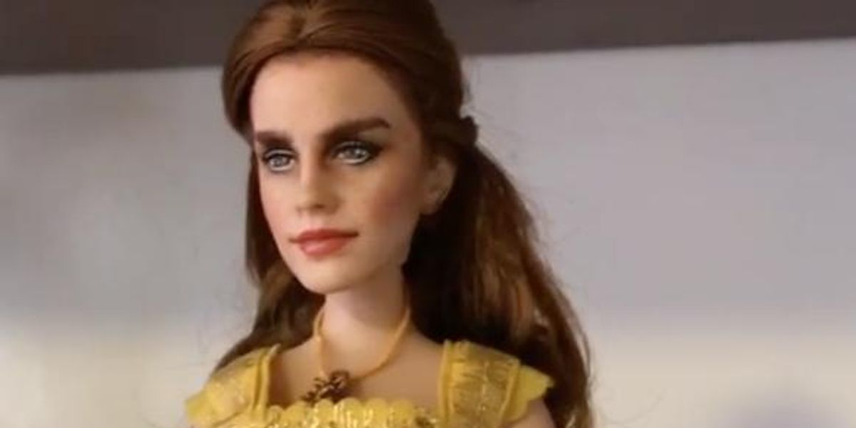 Artist Mark Jonathan Gave That Emma Watson Doll A Major Makeover Paper