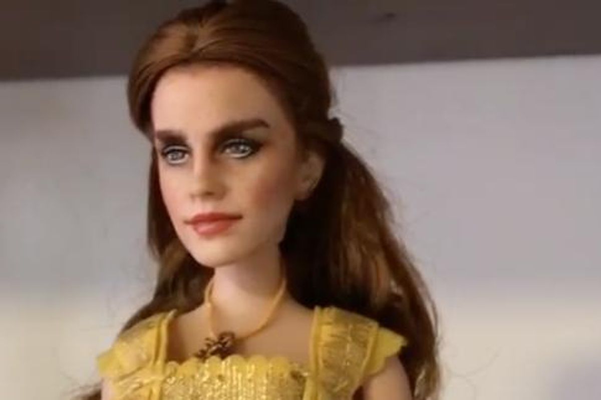 Artist Mark Jonathan Gave That Emma Watson Doll A Major Makeover Paper Artist Mark Jonathan Gave That Emma Watson Doll A Major Makeover Paper