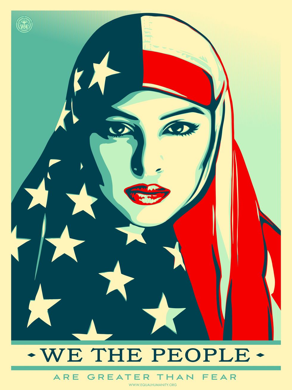 We The People - Shepard Fairey, "Greater Than Fear"