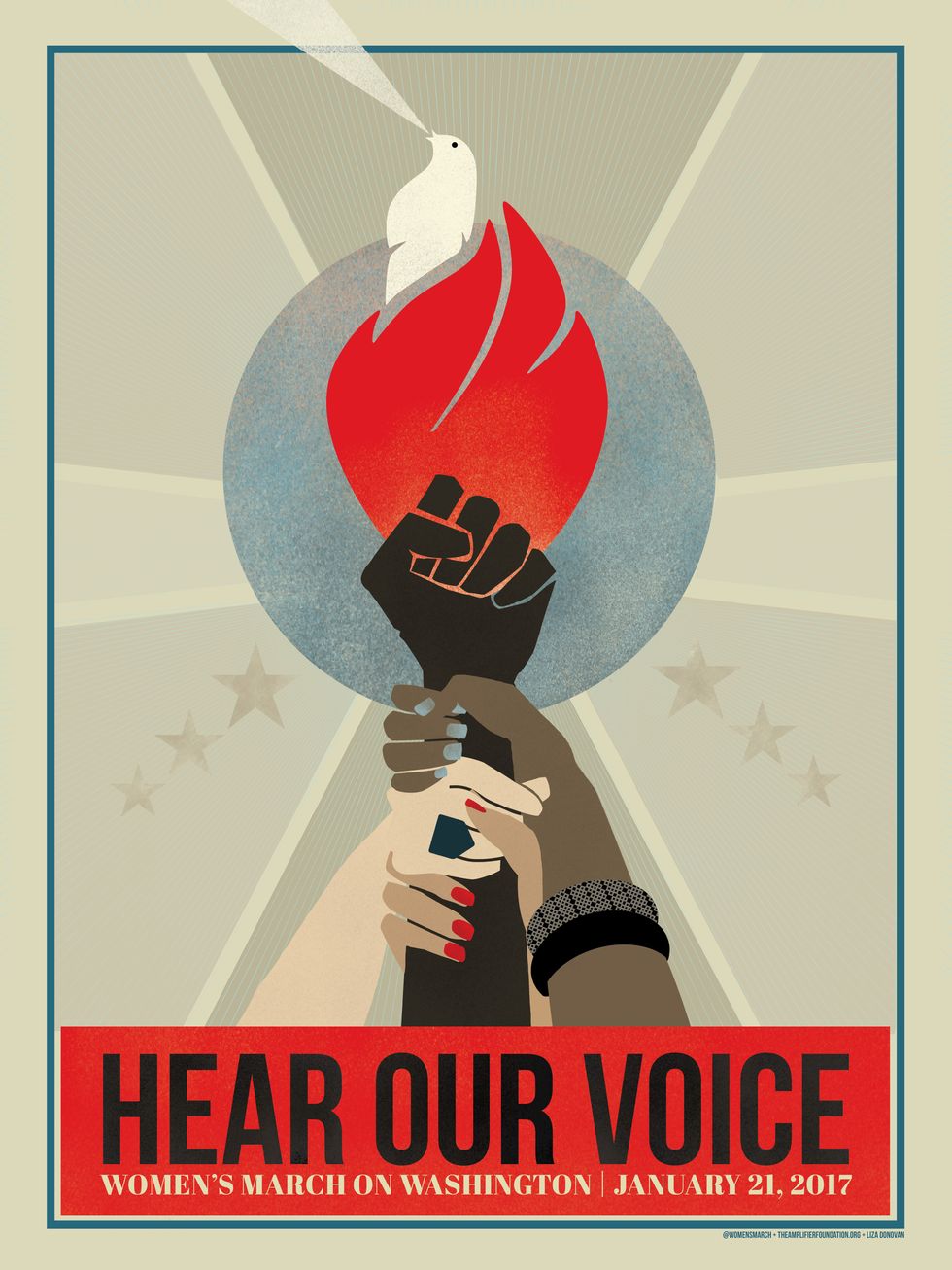 Women's March on Washington - Liza Donovan, "Hear Our Voice"