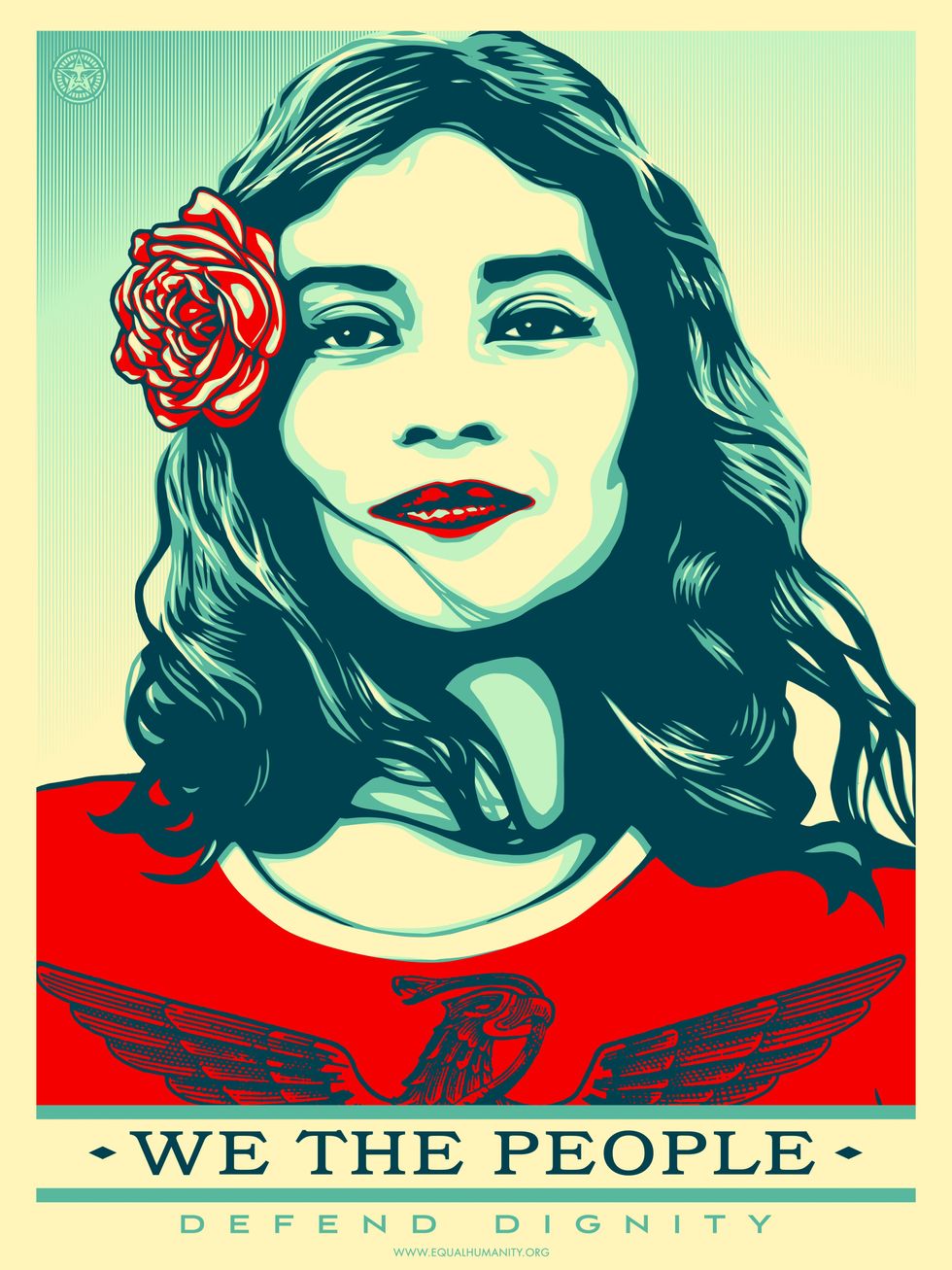 We The People - Shepard Fairey, "Defend Dignity"