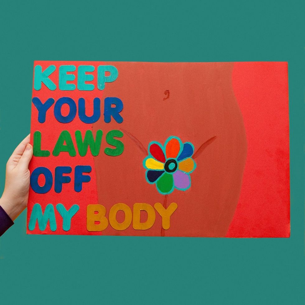 Olivia Locher, "Keep Your Laws Off My Body"