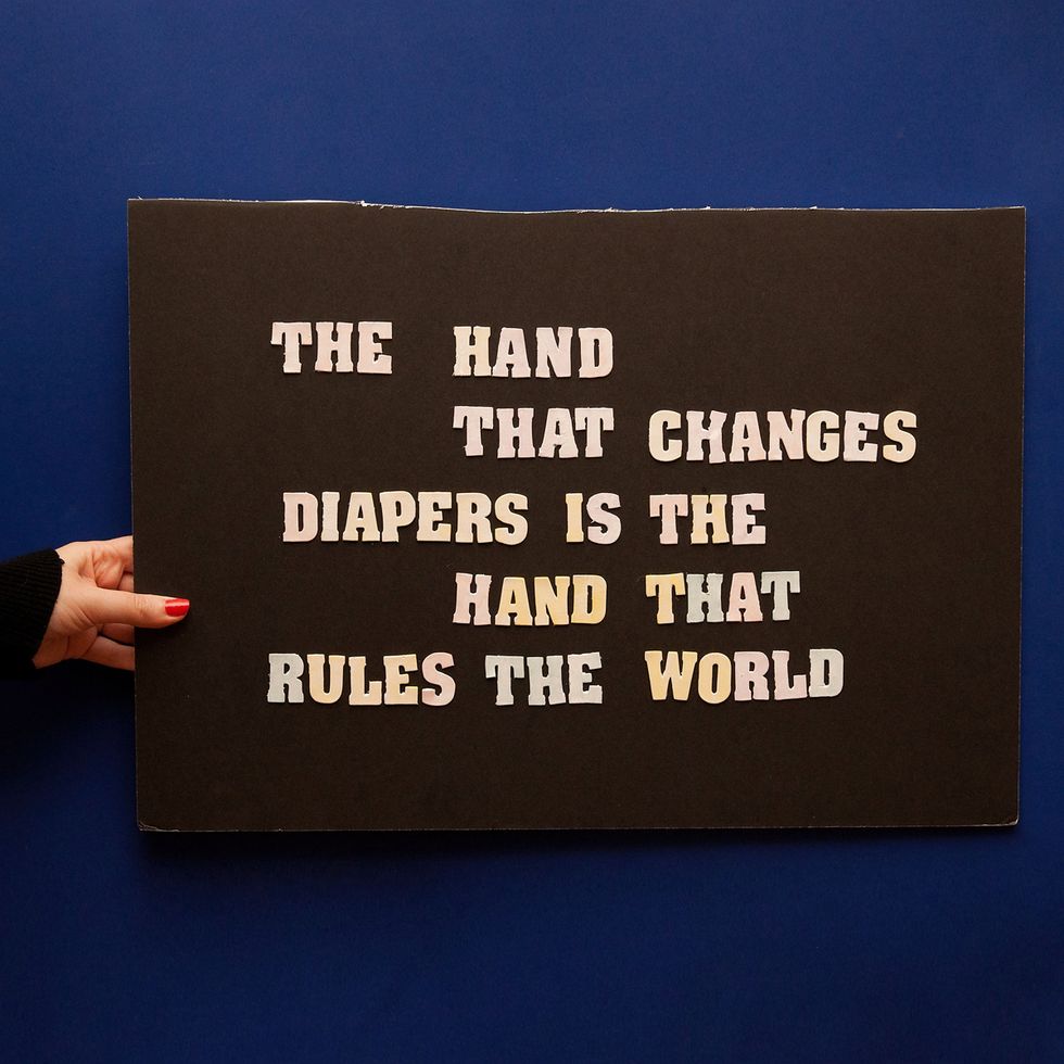 Olivia Locher, "The Hand That Changes Diapers"