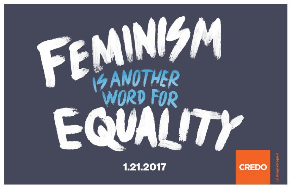 Credo Mobile, "Feminism Is Another Word for Equality"
