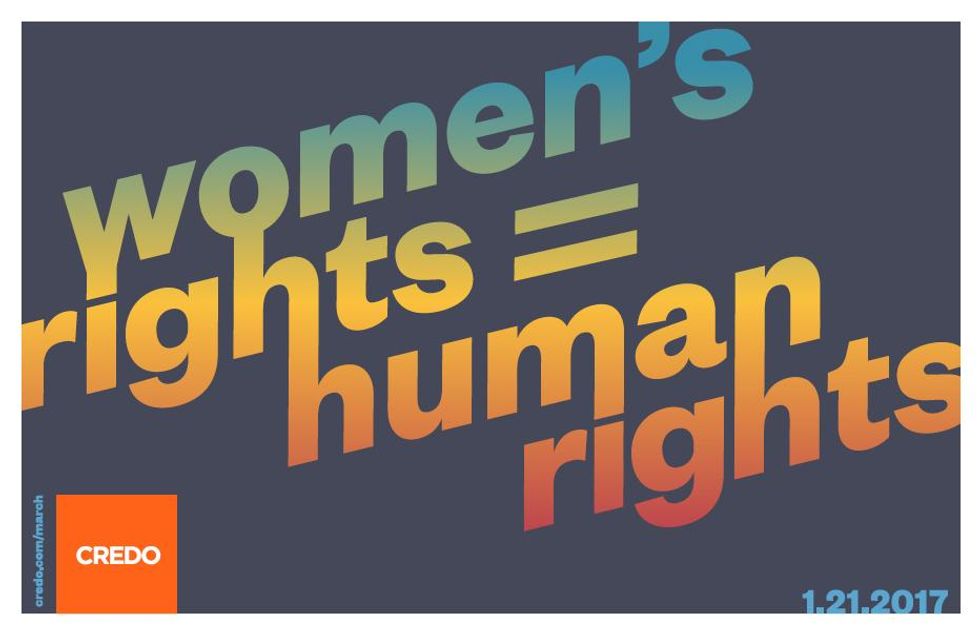 Credo Mobile, "Women's Rights Are Human Rights"