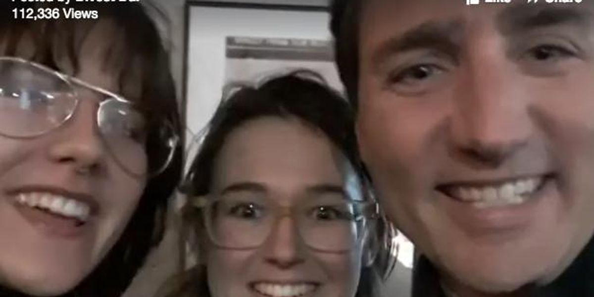 Watch These Women Confront Prime Minister Trudeau About Indigenous Peoples' Rights Via A Selfie