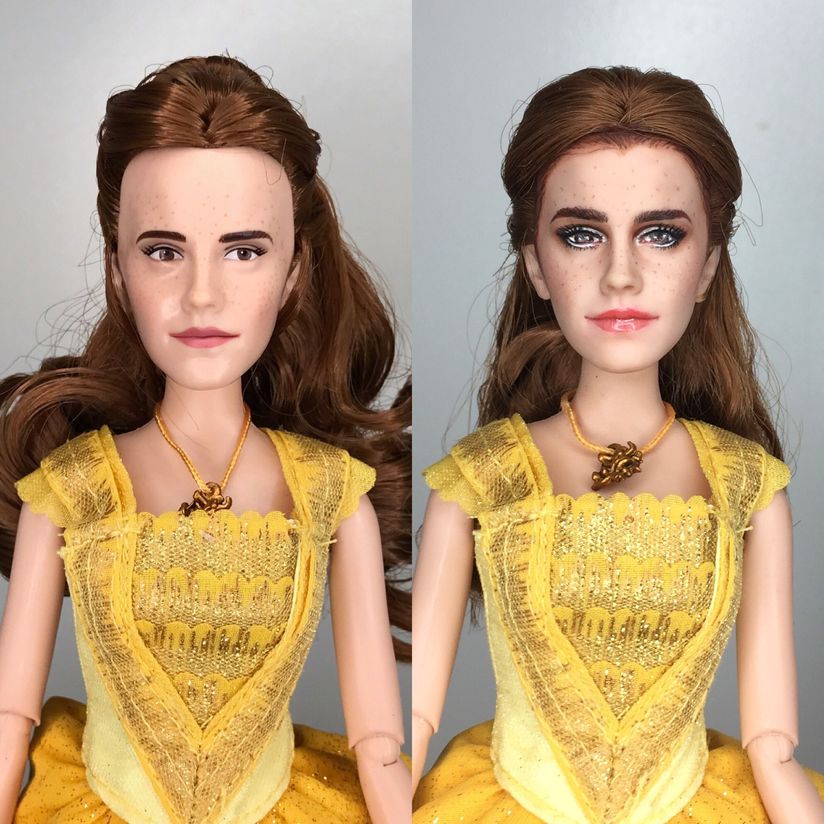 Artist Mark Jonathan Gave That Emma Watson Doll A Major Makeover Paper