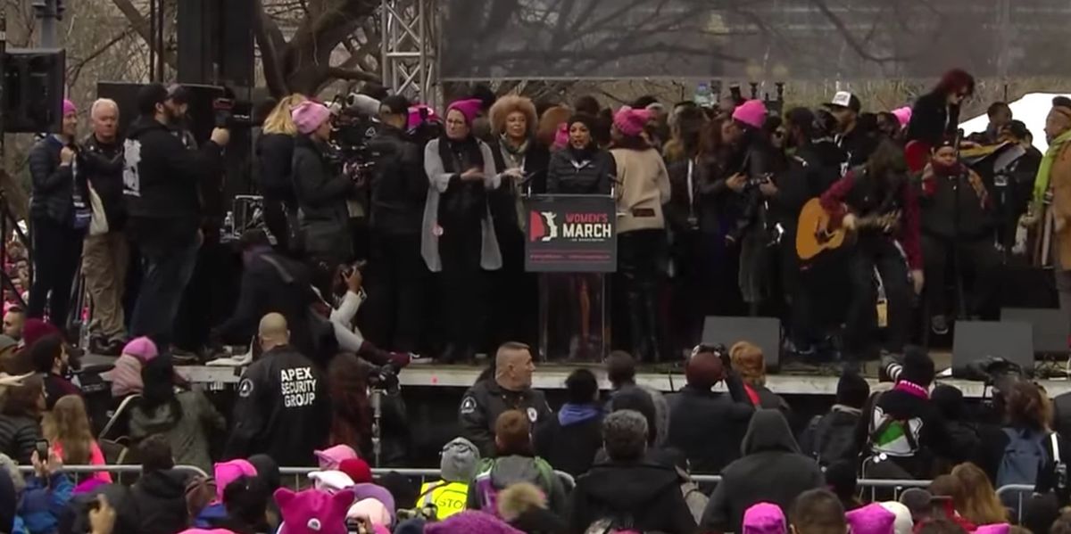 From Speaking to Marching, Celebrities Turned Out for the Women's March on Washington