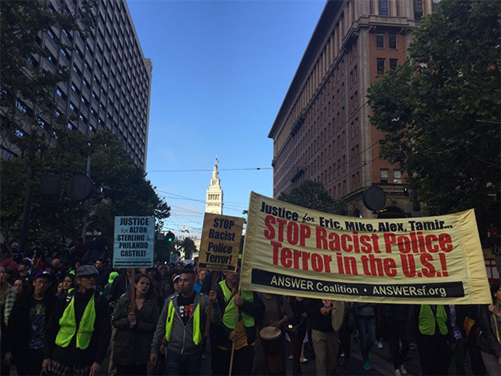 National Day of Action to End Police Violence Against Black People, July 2016